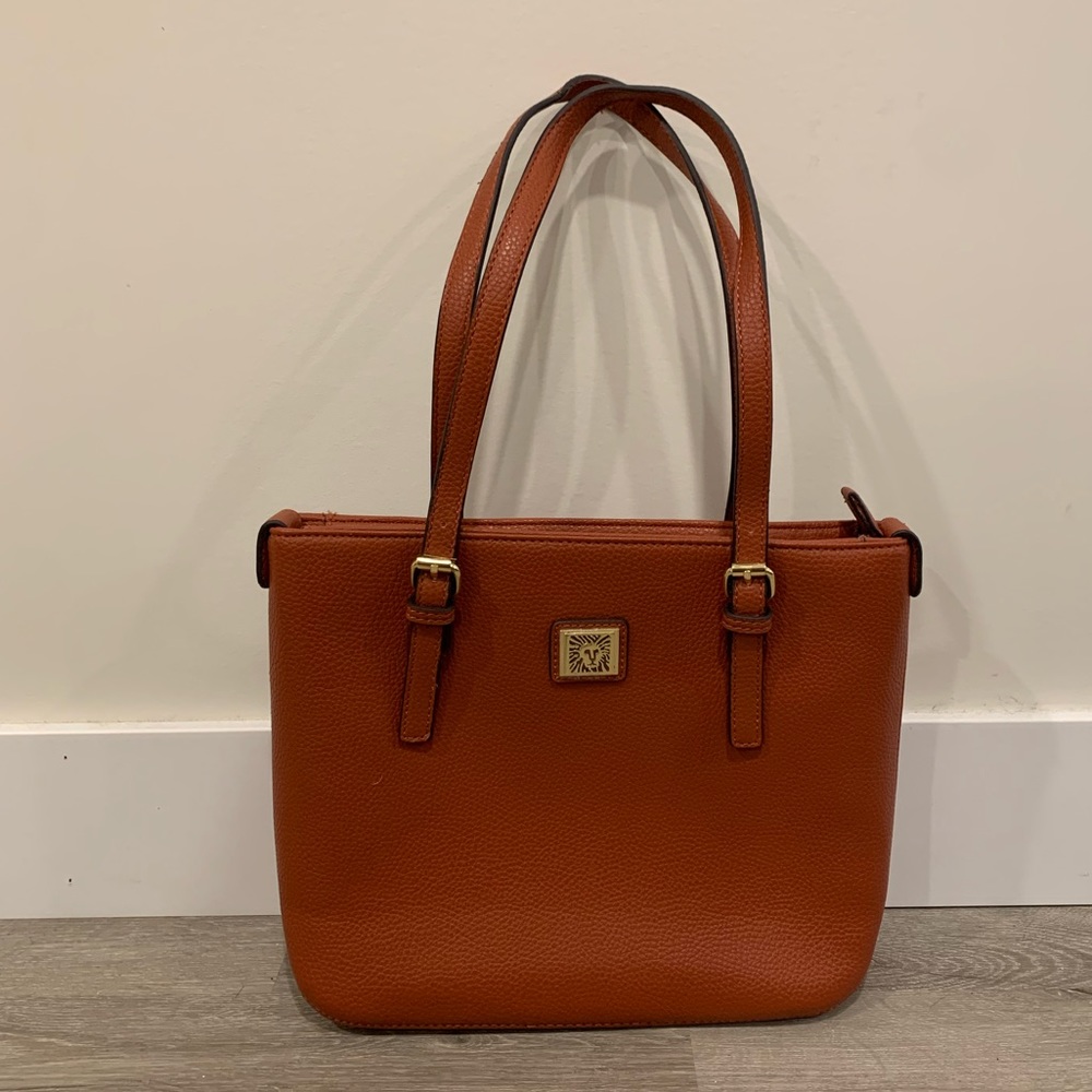 LIKE NEW Anne Klein Burnt Orange Purse